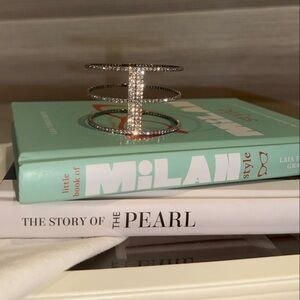 Silver Sparkling Rhinestone Bracelet